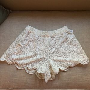 Lace shorts