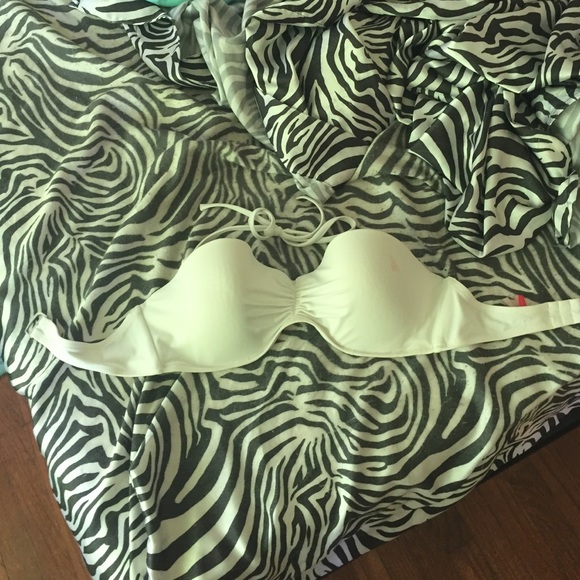 White Victoria secret swim top