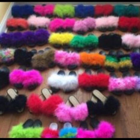 FUR SLIDES😍 @colormeashli
