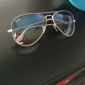 Purple Ray Bans