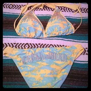 Bathing suit from the buckle
