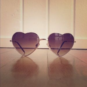 Heart sunglasses