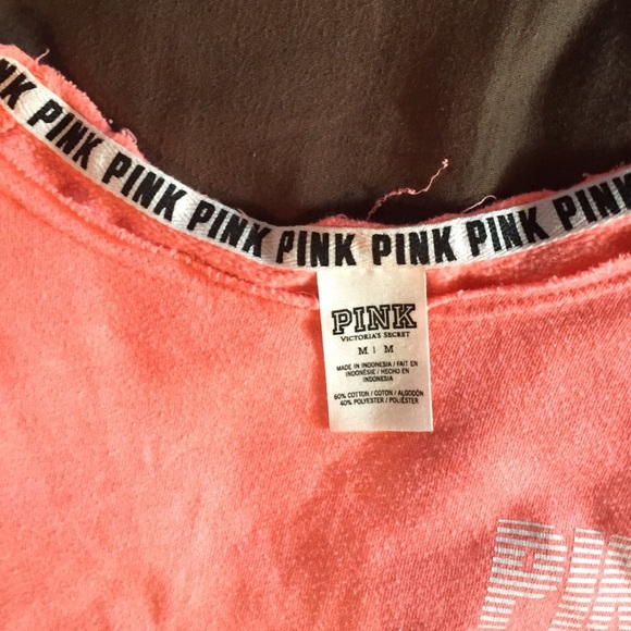 Pink oversized sweatshirt - Picture 3 of 3