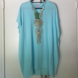 NWT LILLY PULITZER embellished beach tunic