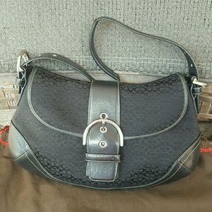 Coach Signature Handbag with Dust Cover 6808