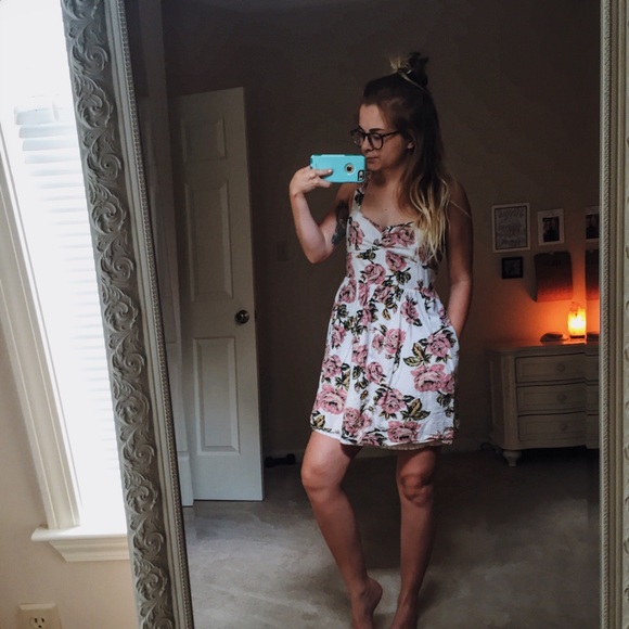 UO Pins & Needles Floral Dress