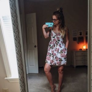 UO Pins & Needles Floral Dress