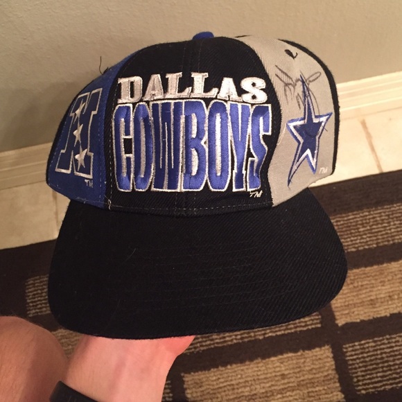 Dallas Cowboys autographed hat