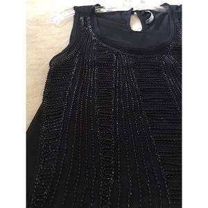 Beaded tank top