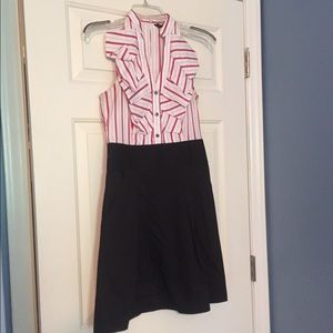 Express high-waisted dress