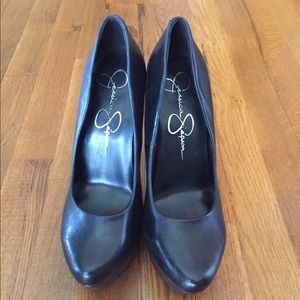 Jessica Simpson Black Heels