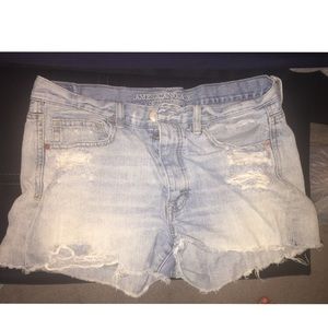 American eagle denim shorts