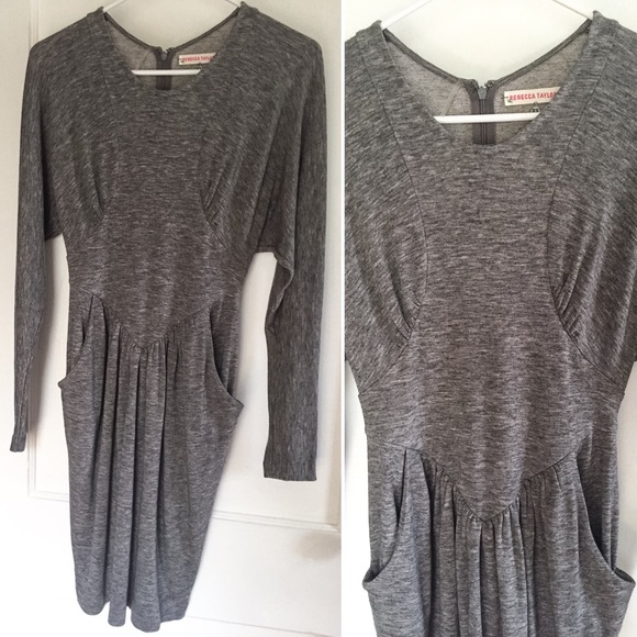 Rebecca Taylor Chic Sweatshirt Dress