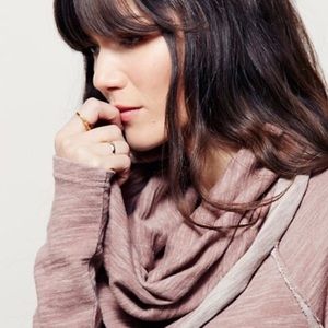 Free People Cowl Neck Sweater