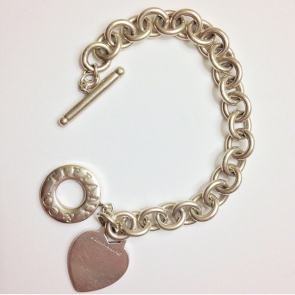 Tiffany & Co. Heart charm bracelet