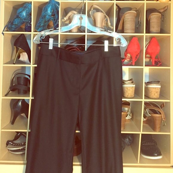 Black J. Crew suit trousers, city fit