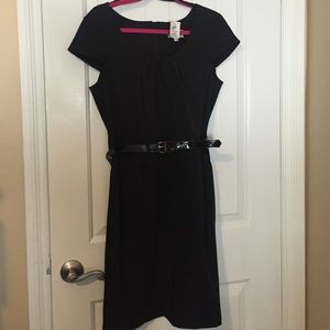 Simple black dress