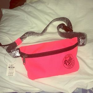 Pink VS fanny pack