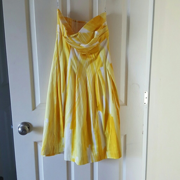 Calvin Klein strapless dress