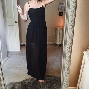Forever 21 Black Maxi Dress