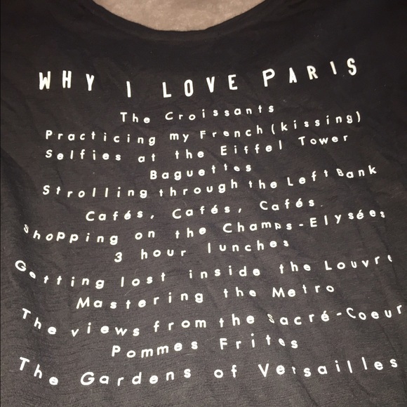 Why I Love Paris Forever 21 + Tee