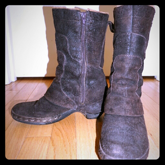 Merrell Luxe Zip Boots in Espresso Size 8.5
