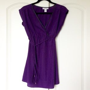 NWOT Motherhood Maternity Dark Purple Tunic