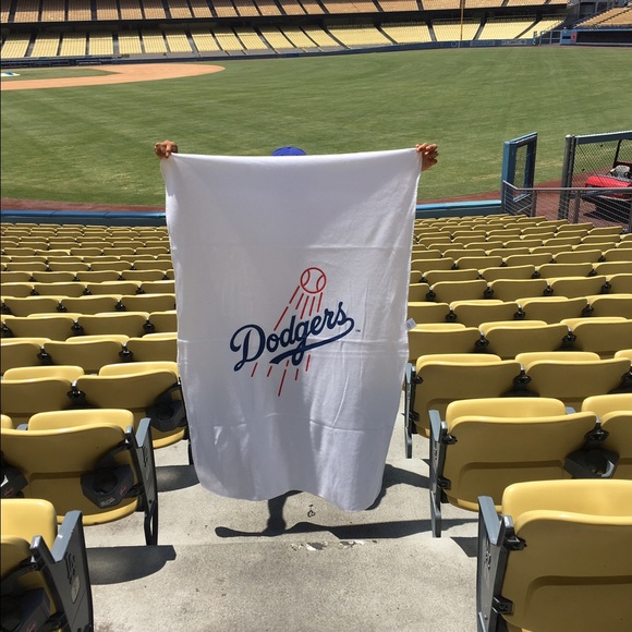 Three Dodgers blankets