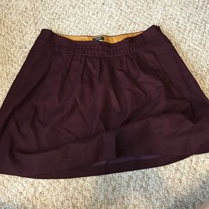 J.Crew Shirred Wool Mini