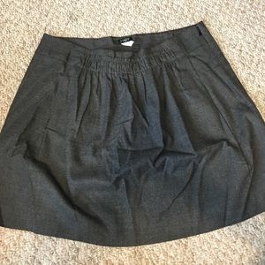 J.Crew Shirred Wool Skirt