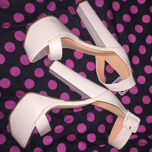 White heels