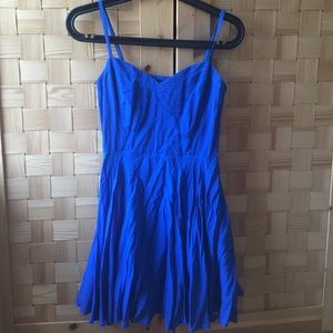 Talula royal blue lipsinski dress