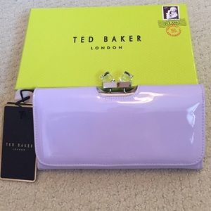 AUTHENTIC Ted Baker Patent Crystal Wallet
