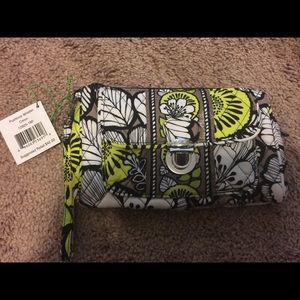 Vera Bradley Pushlock Wristlet