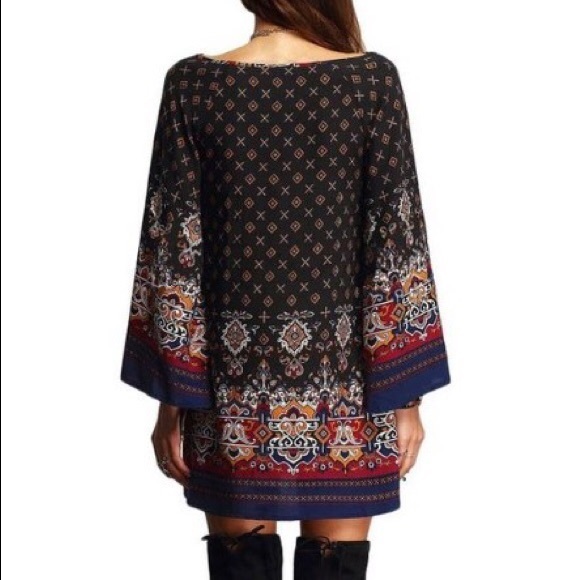 Bohemian Vintage Tunic Dress - Size XXL - NWT - Picture 2 of 4