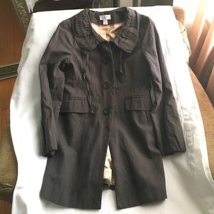 Gray Mid Length Jacket