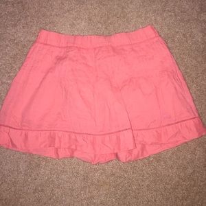 Size xs Coral Skirt By Abercombie & Fitch