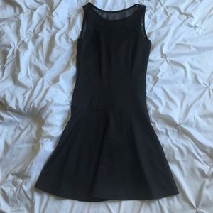 Mesh black dress