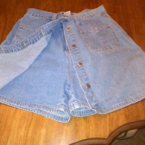 Faded Glory denim skort