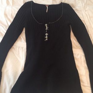 Free People bell-sleeve sweater