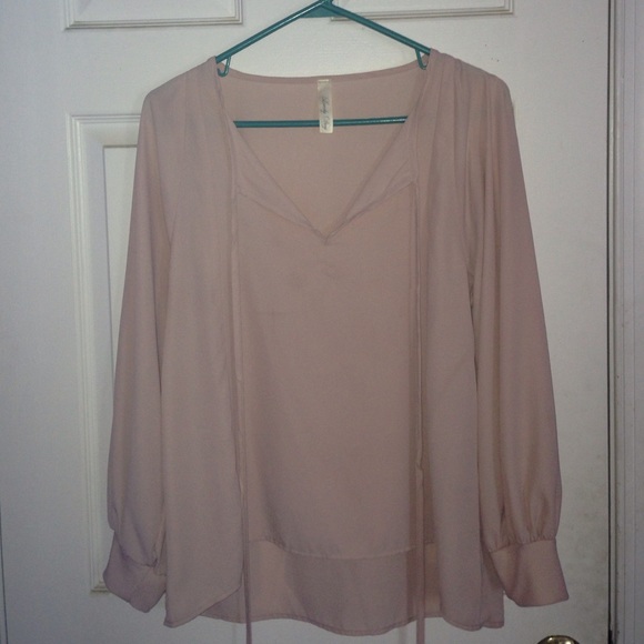 Nasty gal long sleeve blouse