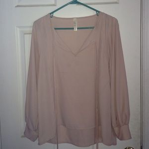 Nasty gal long sleeve blouse