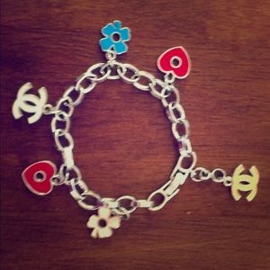 Chanel charm bracelet
