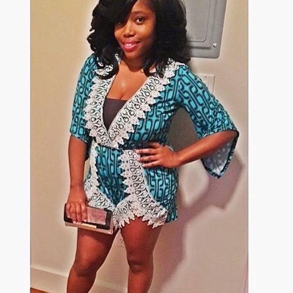 Real, Black and White romper