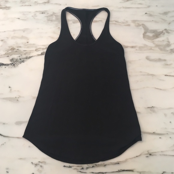 Women's Black Lululemon Tank Top