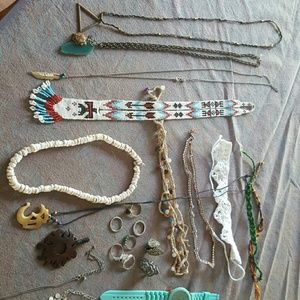 Boho jewlery lot