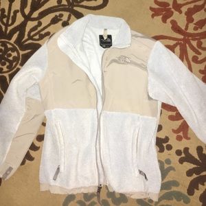 Light blue north face jacket