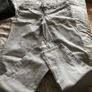 Gray pants make an offer