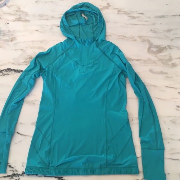 Women's Teal Windbreaker Lululemon Jacket