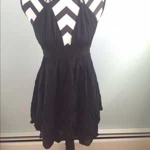 Black Tobi halter dress